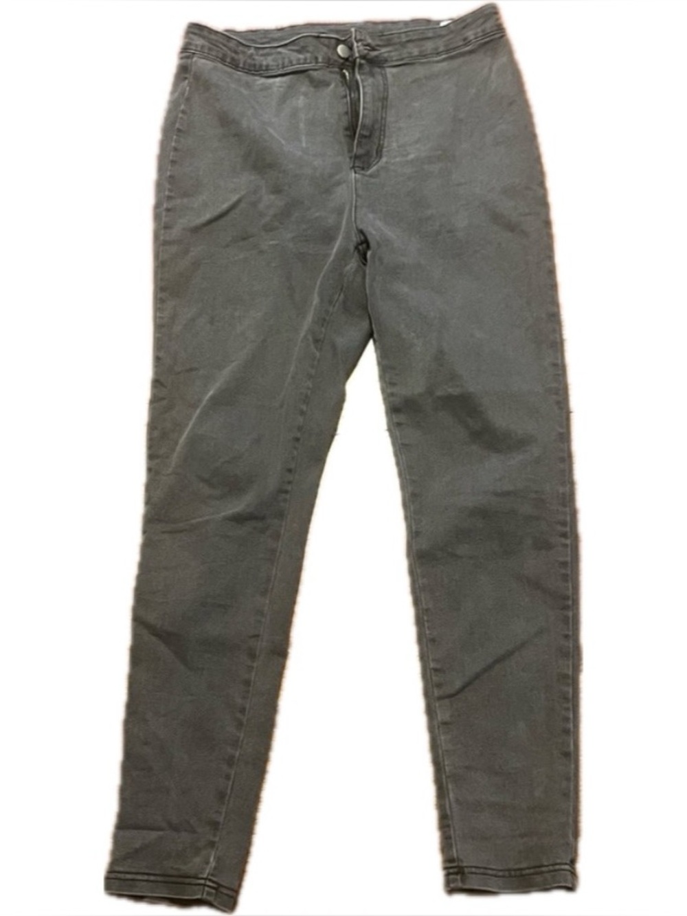 SHEIN Gray Skinny Jeans Versatile Style